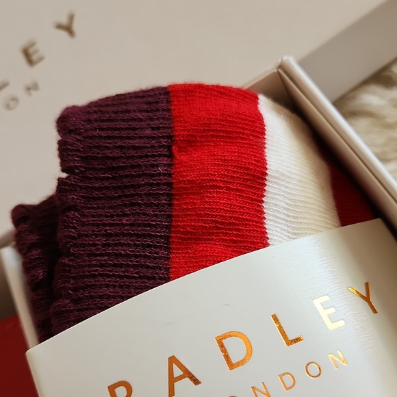 NWT IOB Radley London Shadow Scotty Dog Wallet & Socks Boxed Gift Set ♥️🐾 - Picture 14 of 16